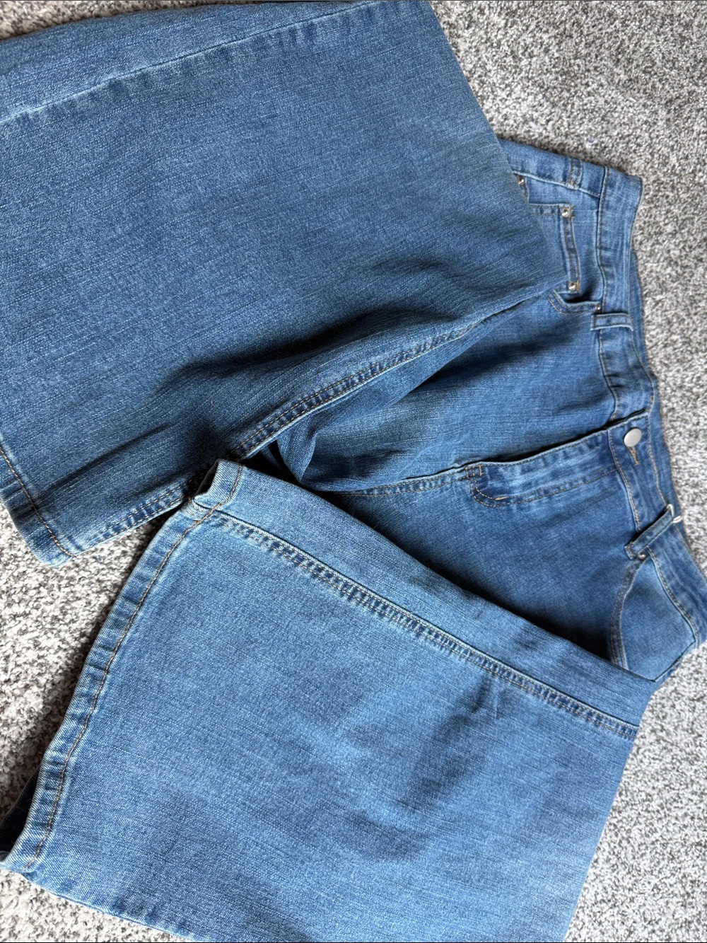 Funuca Women’s Blue Denim Jeans – Classic Casual Fit